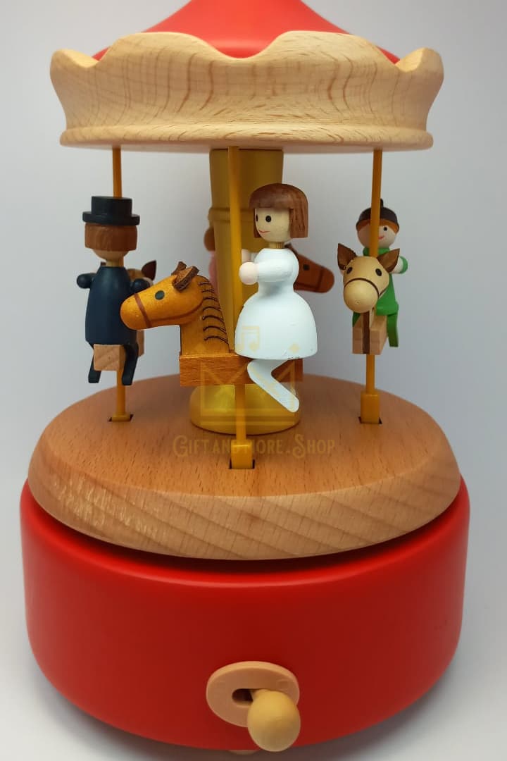 Princess carousel music box