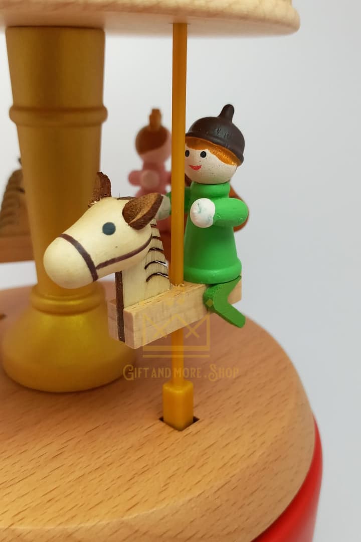 Princess carousel music box