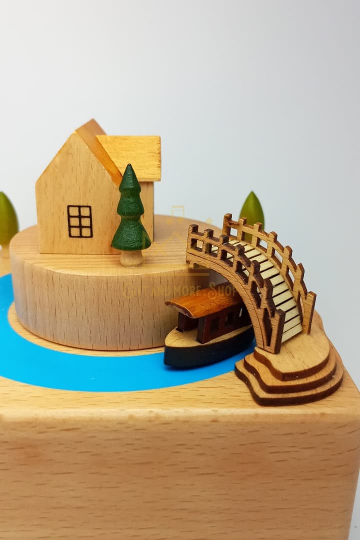 House by a river music box